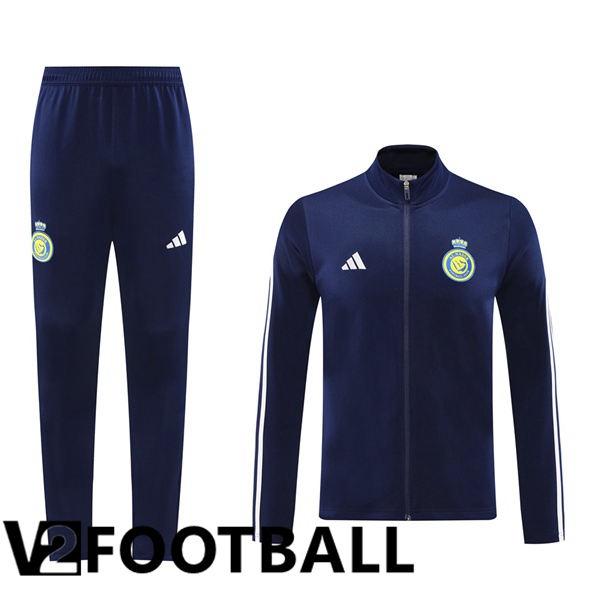 Al-Nassr FC kit Training Jacket Suit Blue Royal 2024/2025