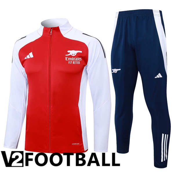 Arsenal kit Training Jacket Suit Red White 2024/2025