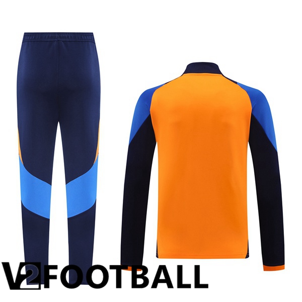 Juventus kit Training Jacket Suit Orange 2024/2025