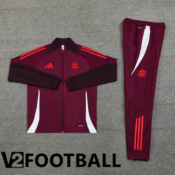 Bayern Munich kit Training Jacket Suit Red 2024/2025