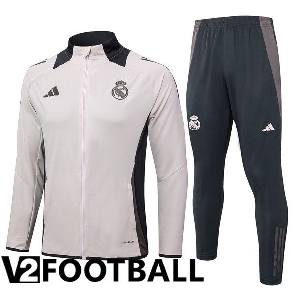 Real Madrid kit Training Jacket Suit Grey 2024/2025