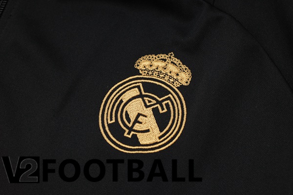 Real Madrid kit Training Jacket Suit Black 2024/2025