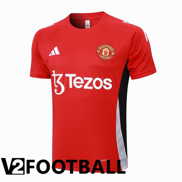 Manchester United Training T Shirt Red 2024/2025