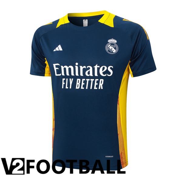 Real Madrid Training T Shirt Blue Royal 2024/2025