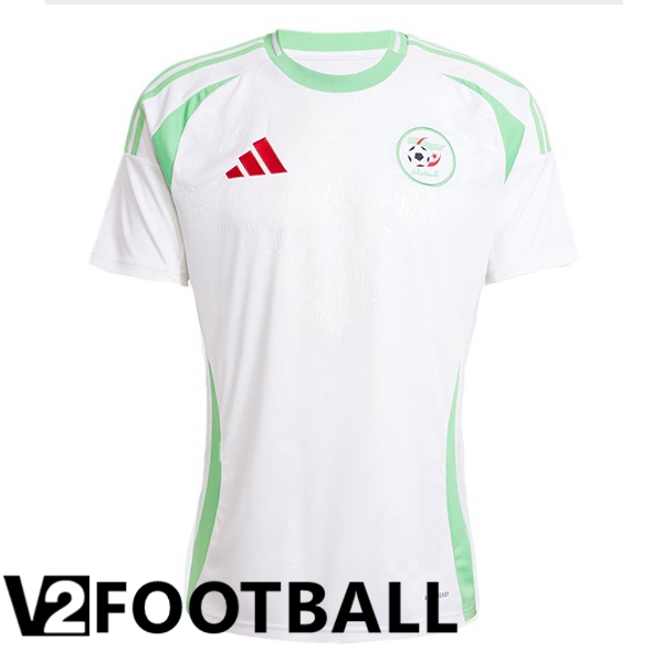 Algeria Home Soccer Shirt White 2024/2025