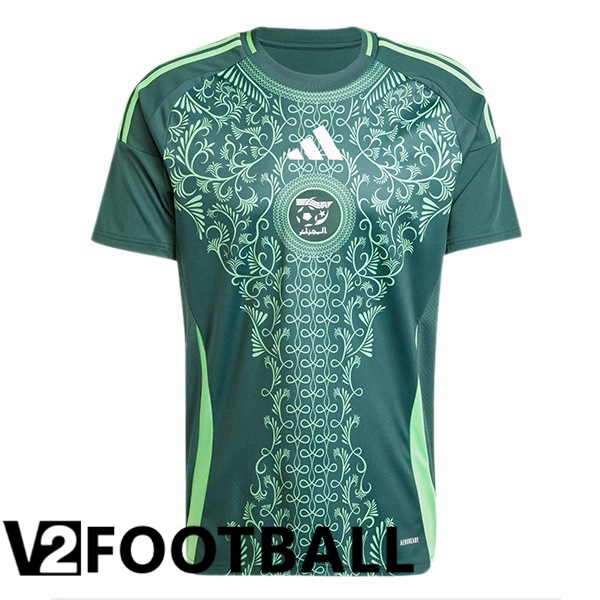 Algeria Away Soccer Shirt Green 2024/2025