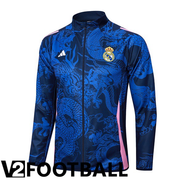 Real Madrid Training Jacket Blue Royal 2024/2025