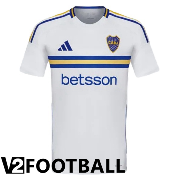 Boca Juniors Away Soccer Shirt White 2024/2025