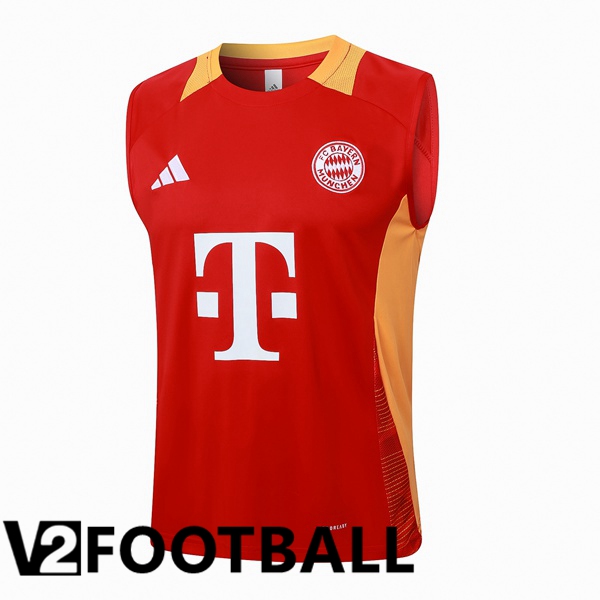 Bayern Munich Gilet Soccer Red 2024/2025