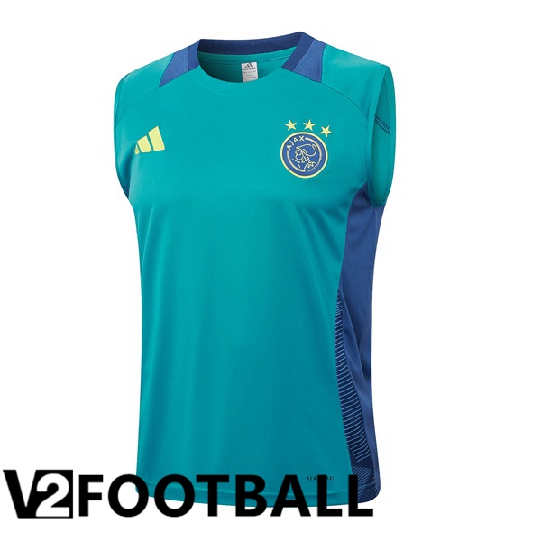 AFC Ajax Gilet Soccer Blue 2024/2025