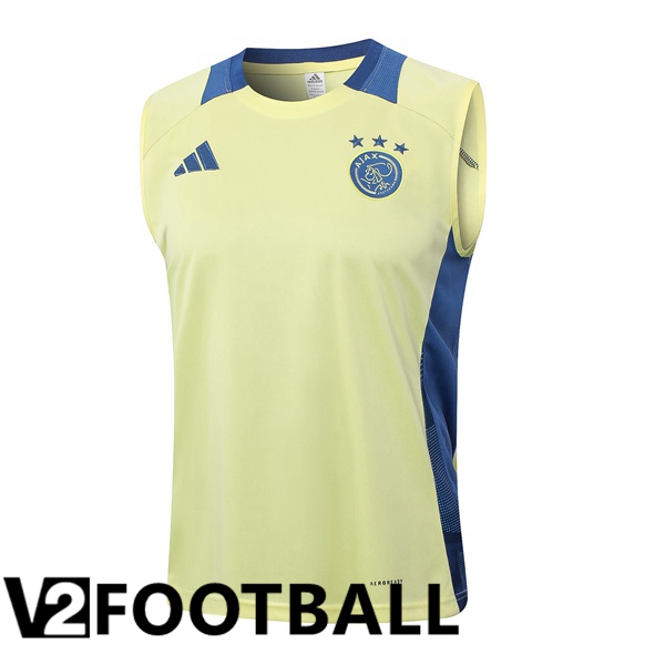 AFC Ajax Gilet Soccer Yellow 2024/2025