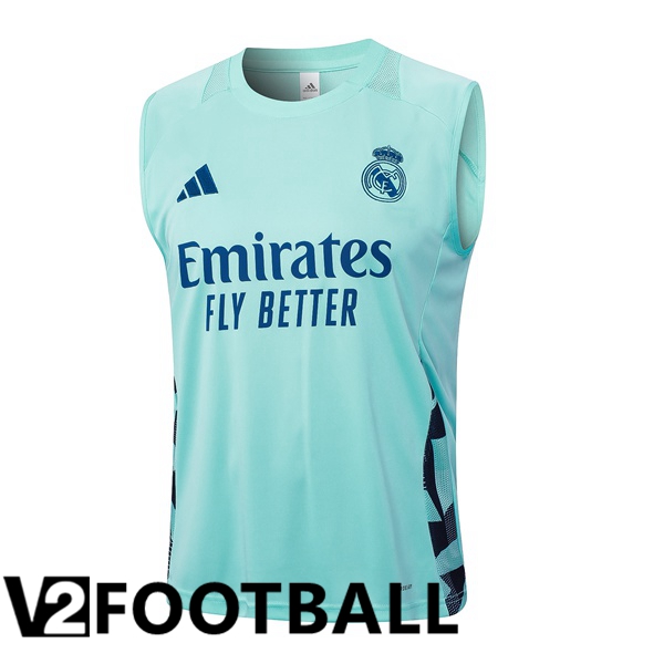 Real Madrid Gilet Soccer Green 2024/2025