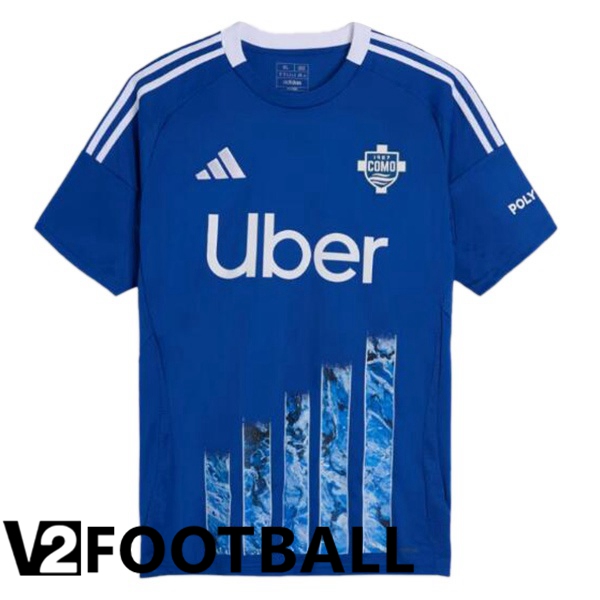 Como 1907 Home Soccer Shirt Blue 2024/2025