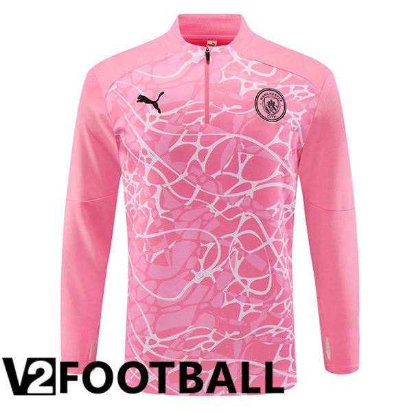 Manchester City Training Sweatshirt Pink 2024/2025