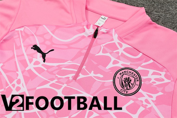 Manchester City kit Training Tracksuit Pink 2024/2025