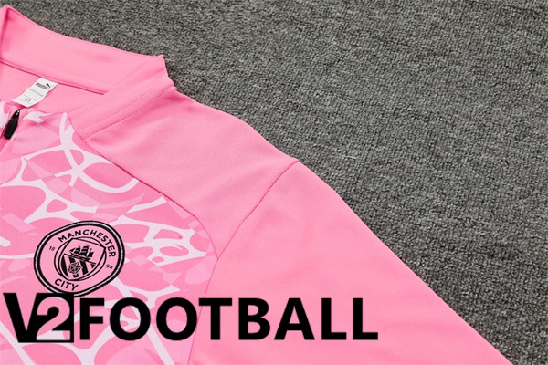 Manchester City kit Training Tracksuit Pink 2024/2025