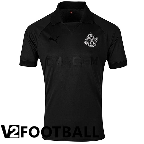 Marseille OM Soccer Shirt 125th Anniversary Edition Black 2024/2025