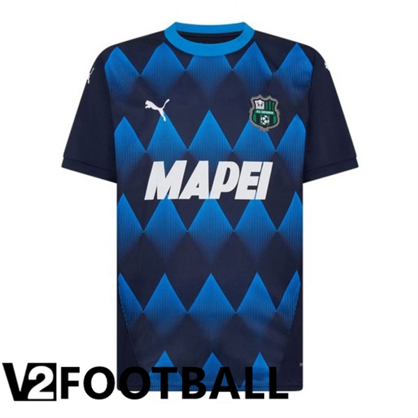 US Sassuolo Third Soccer Shirt Blue 2024/2025