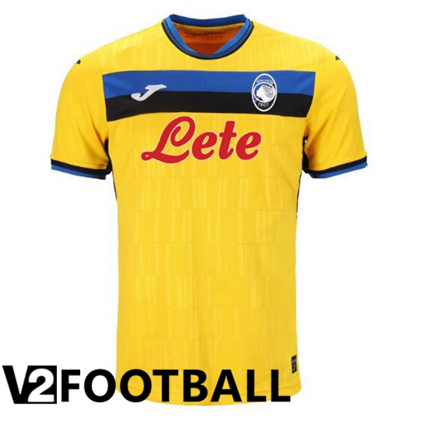 Atalanta Third Soccer Shirt Yellow 2024/2025