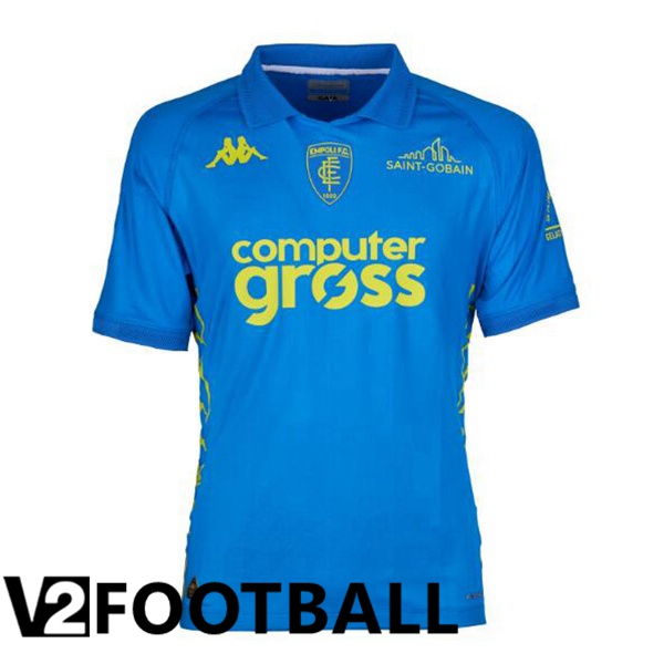 Empoli FC Home Soccer Shirt Blue 2024/2025