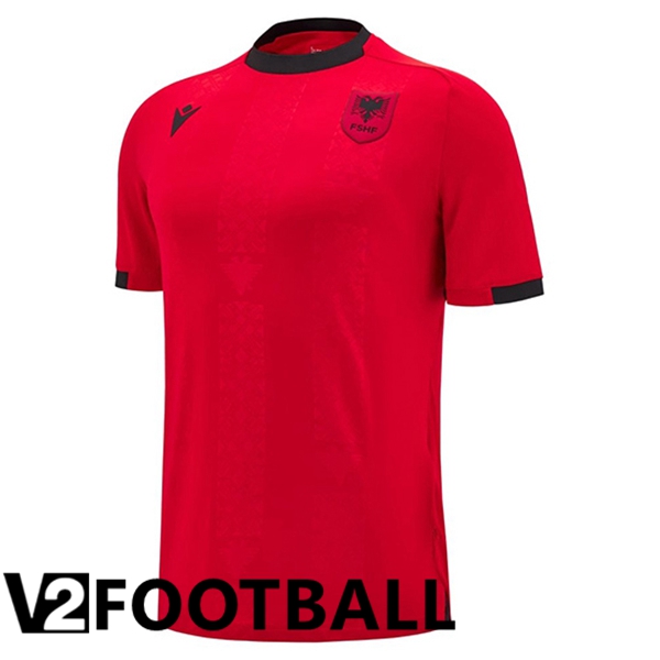 Albania Home Soccer Shirt 2024/2025