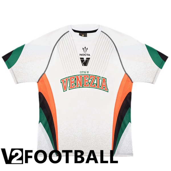 Venise FC Away Soccer Shirt White 2024/2025