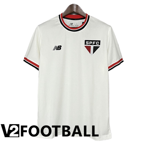 Sao Paulo FC Soccer Shirt Special Edition White 2024/2025