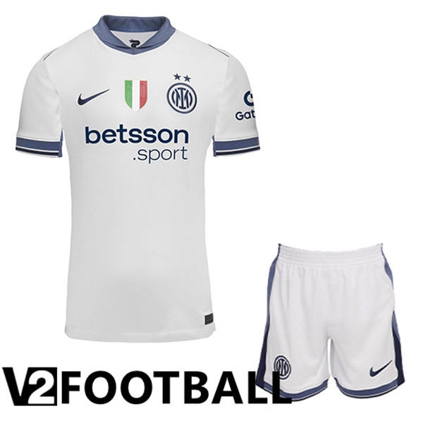 Inter Milan Kids Away New Soccer Shirt 2024/2025