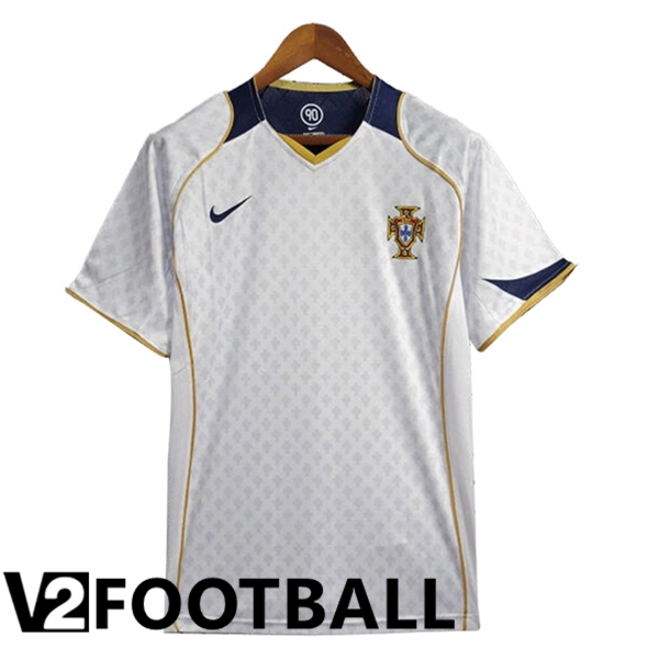 Portugal Retro Away Soccer Shirt 2004