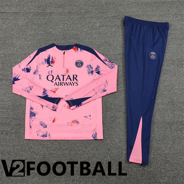 Paris PSG kit Training Tracksuit Pink 2024/2025