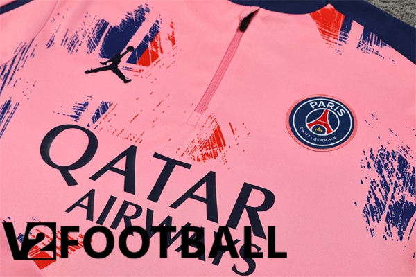 Paris PSG kit Training Tracksuit Pink 2024/2025