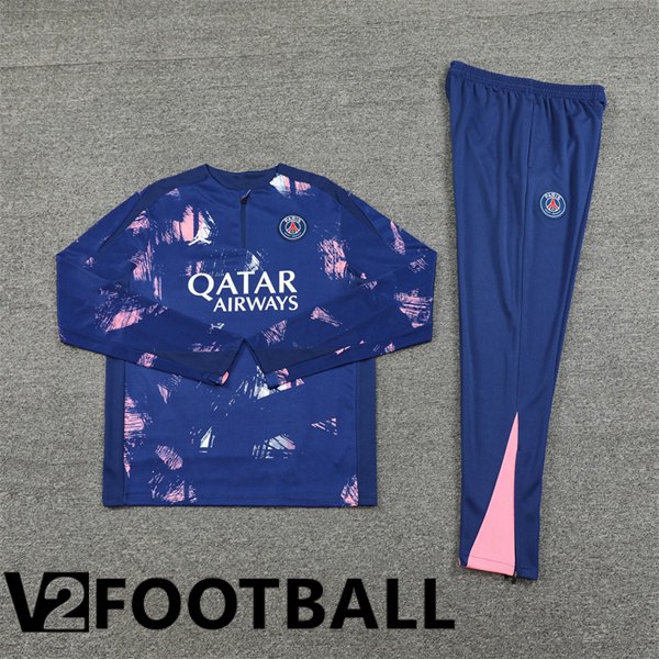 Paris PSG kit Training Tracksuit Blue Royal 2024/2025