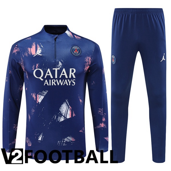 Paris PSG kit Training Tracksuit Blue Royal 2024/2025