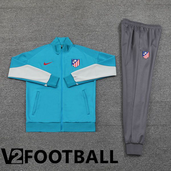 Atletico Madrid kit Training Jacket Suit Blue 2024/2025