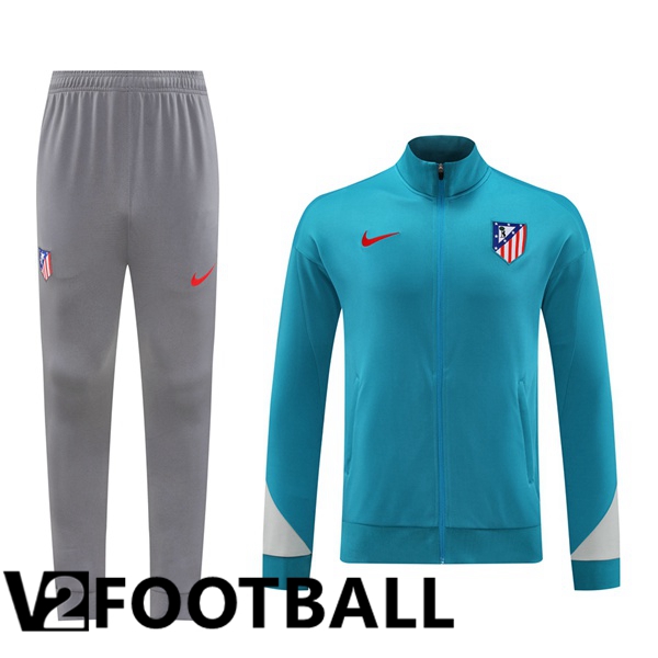 Atletico Madrid kit Training Jacket Suit Blue 2024/2025