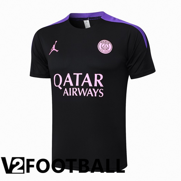 Paris PSG Training T Shirt Black 2024/2025