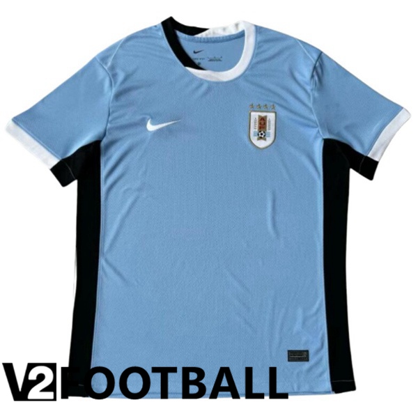 Uruguay Home Soccer Shirt Blue 2024/2025