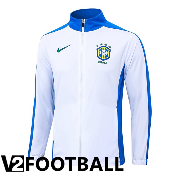 Brazil Training Jacket White 2024/2025