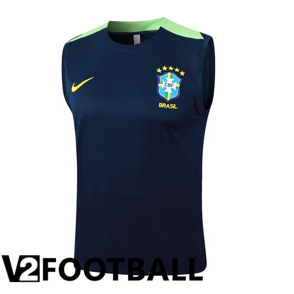 Brazil Gilet Soccer Blue Royal 2024/2025