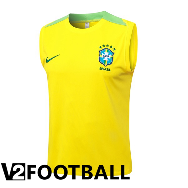 Brazil Gilet Soccer Yellow 2024/2025