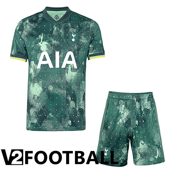 Tottenham Hotspurs Kids Third New Soccer Shirt 2024/2025