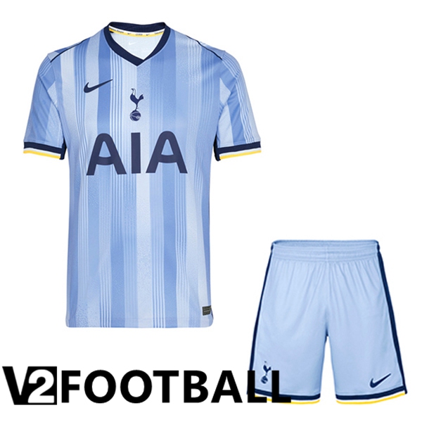 Tottenham Hotspurs Kids Away New Soccer Shirt 2024/2025