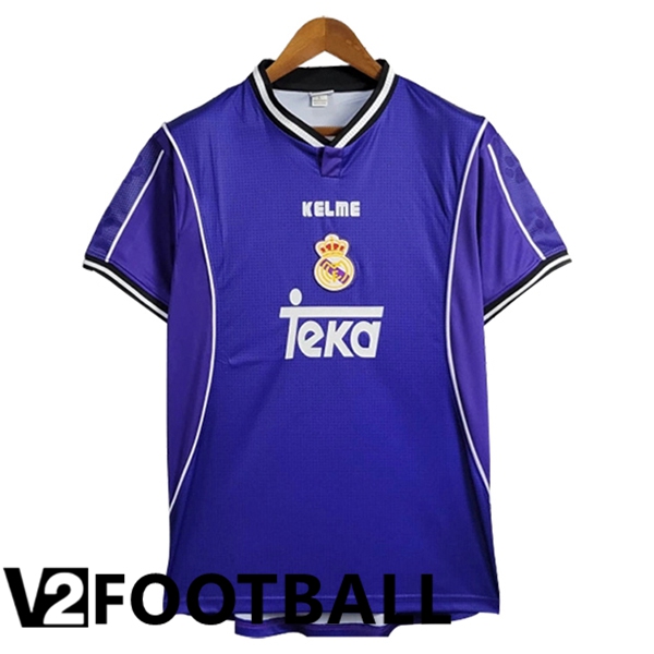 Real Madrid Retro Away Soccer Shirt 1997/1998