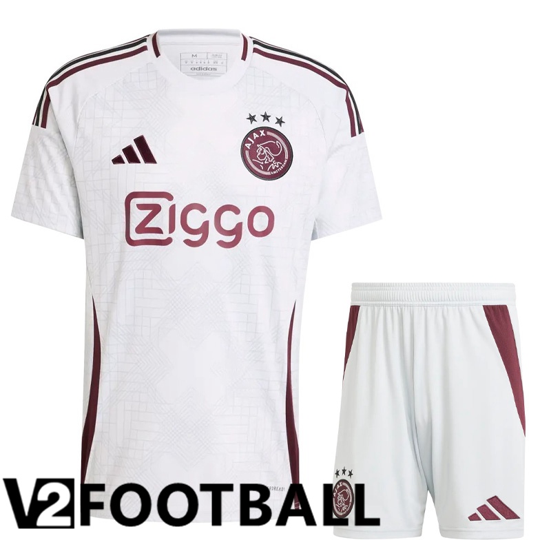 AFC Ajax Third kit Soccer Shirt + Shorts 2024/2025