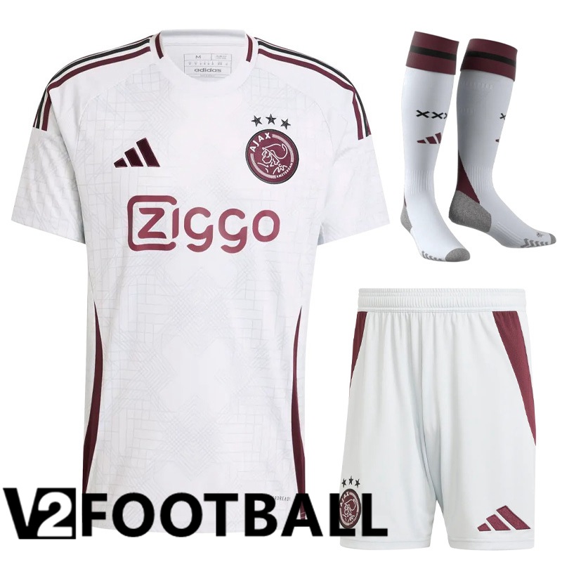 AFC Ajax Third kit Soccer Shirt (Shorts + Socks) 2024/2025