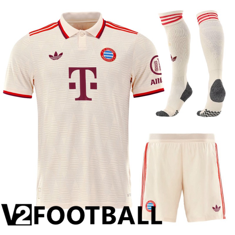 Bayern Munich Third kit Soccer Shirt (Shorts + Socks) 2024/2025