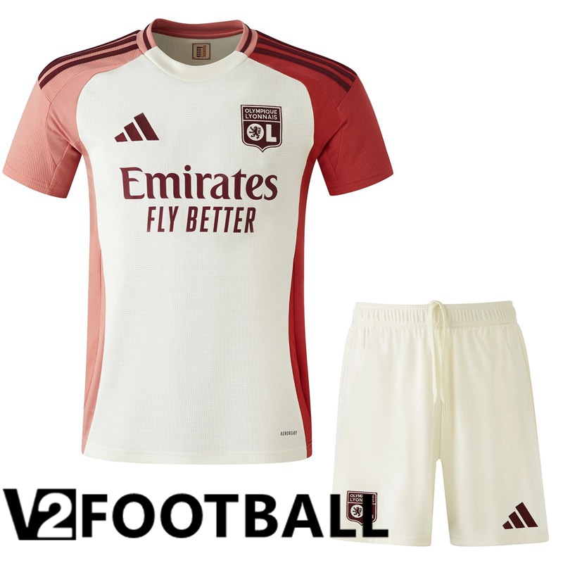 lyon OL Third kit Soccer Shirt + Shorts 2024/2025