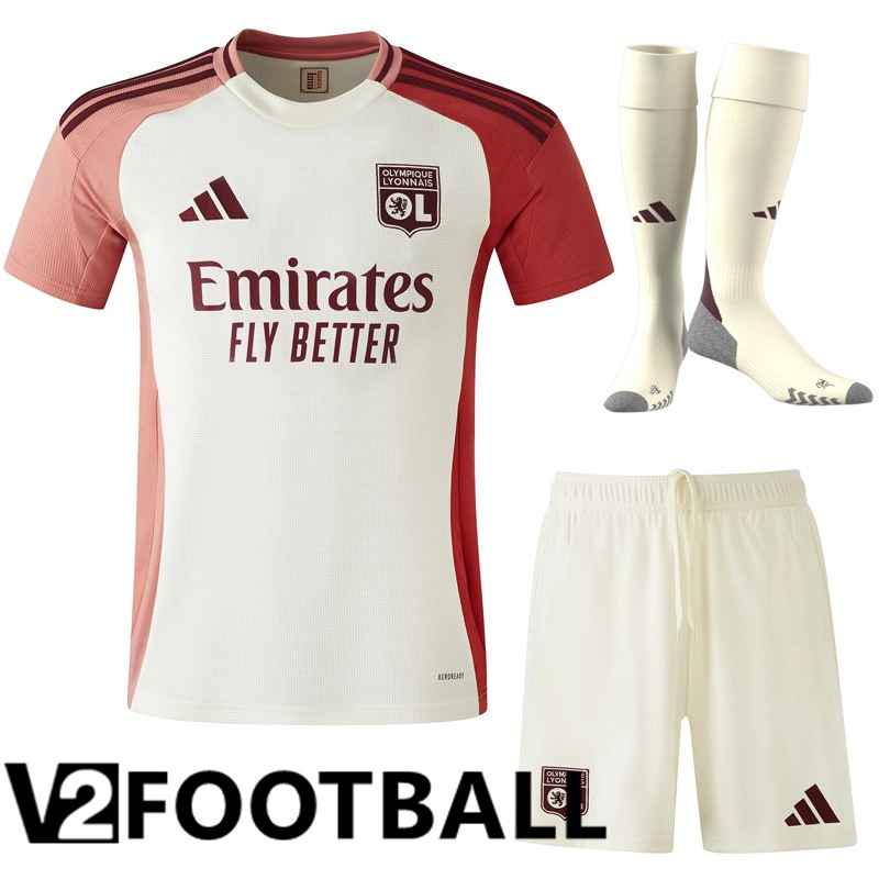 lyon OL Third kit Soccer Shirt (Shorts + Socks) 2024/2025