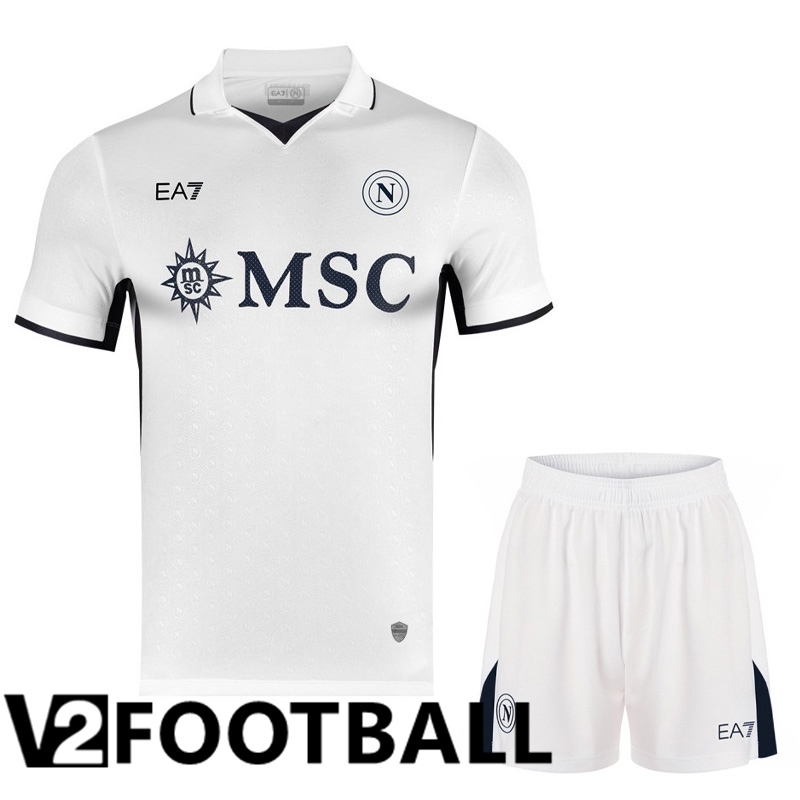 SSC Napoli Away kit Soccer Shirt + Shorts 2024/2025