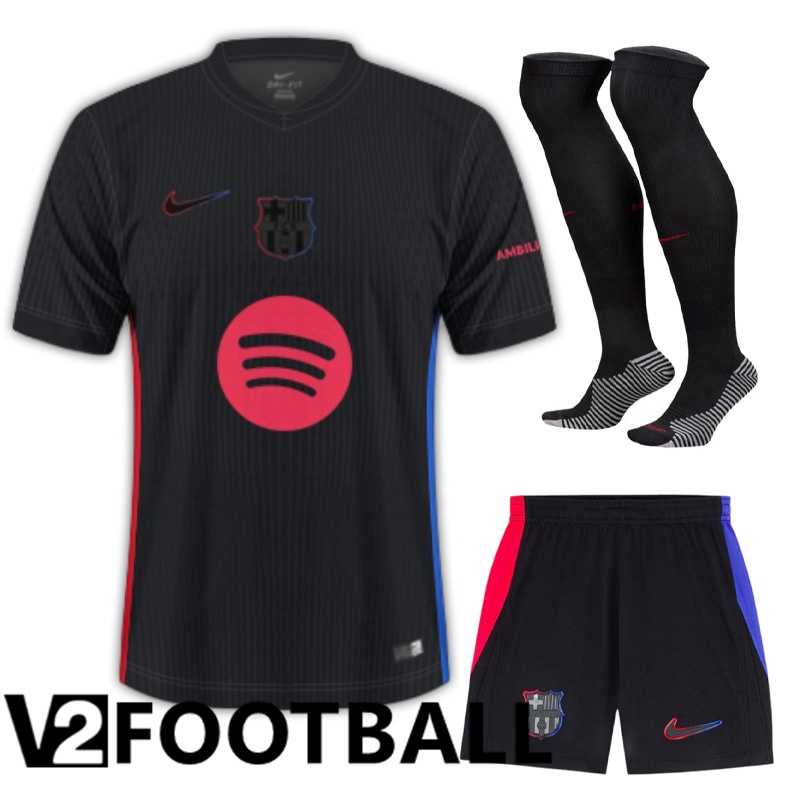 kit Soccer Shirt FC Barcelona Away kit Soccer Shirt (Shorts + Socks) 2024/2025